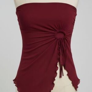 blusa zulia “granate”